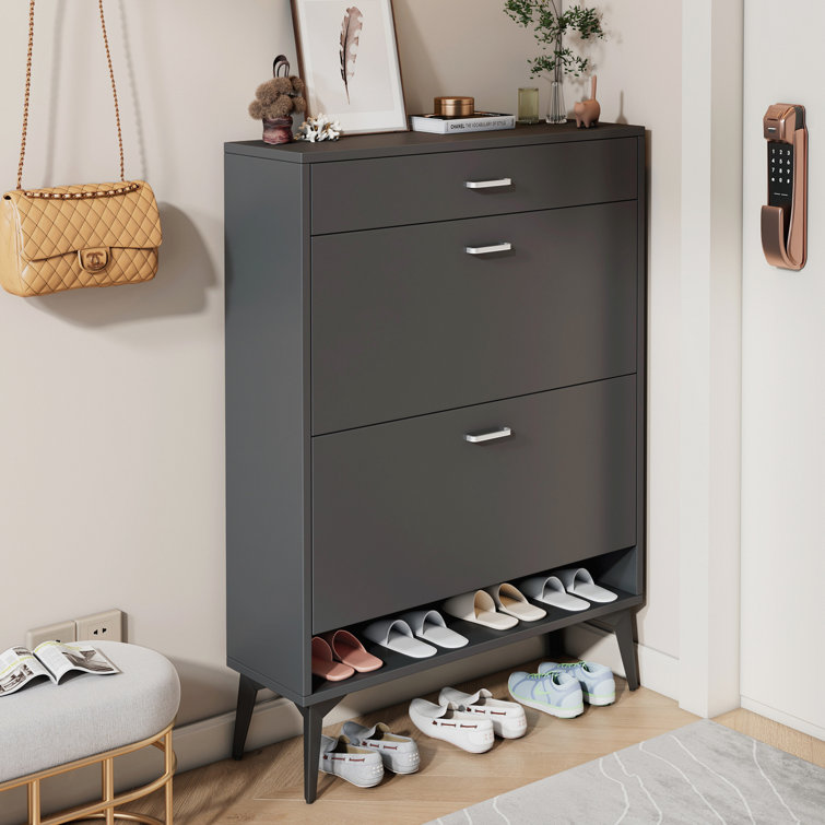 Brayden studio store shoe cabinet